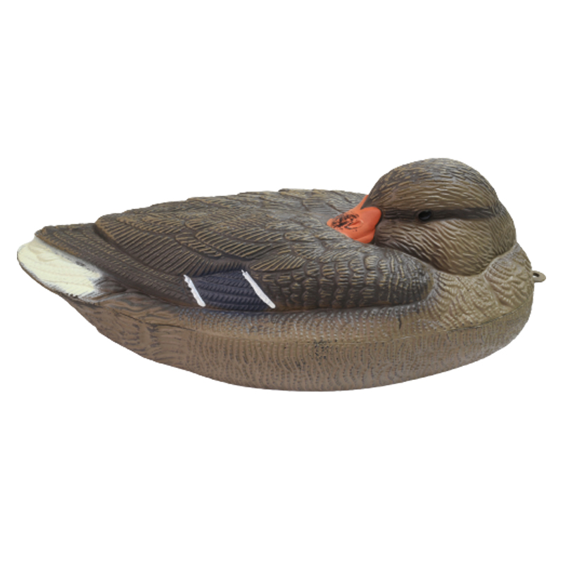 15 \\\\ \\\"HDPE flutuador de dormir Mallard caçando Decoys Duck